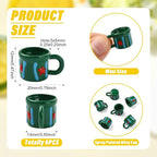 FASHEWELRY 6Pcs Alloy Mini Tea Cups - Image 2