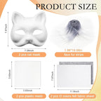 Seenelling DIY Therian Mask Kit Blank Cat Mask - Image 2