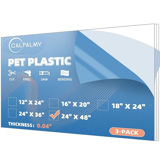 3 Pack PET Sheet Panels by CalPalmy