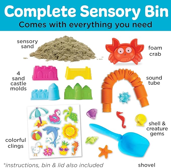 Creativity for Kids Sensory Bin: Beach - Image 2