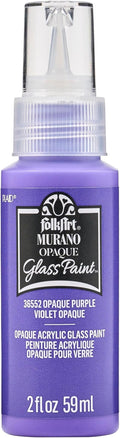 FolkArt Murano Opaque Acrylic Glass Paint, 2 fl oz by FolkArt