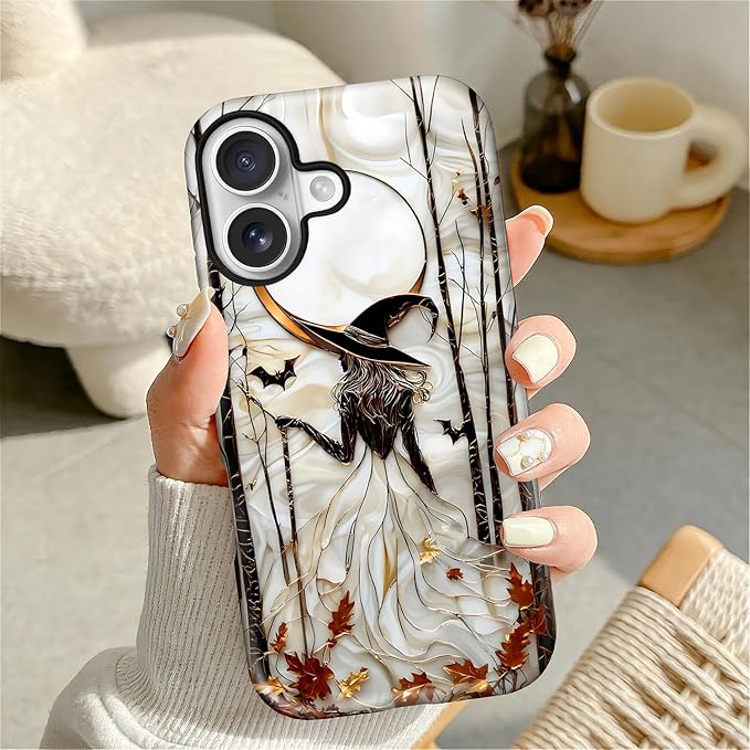 Case for iPhone 17, Scratch Resistant Hybrid Double Layer Hard Shell，Gothic - Image 7