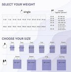 YnM Cooling Weighted Blanket for Adults, 15lbs Heavy Bed Throw for One Person - Image 6
