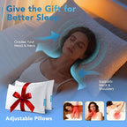 QUTOOL Cooling Pillow for Sleeping, CertiPUR-US Shredded Memory Foam Queen - Image 4