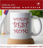 ORACAL 651 Gloss Red Permanent Vinyl Tape Roll – Premium Adhesive Film - Image 4