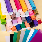 VINYL FROG Permanent Adhesive Vinyl Bundle 40 Pack Adhesive Vinyl Sheets - Image 8