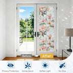 rabbitgoo Window Privacy Film, Stained Glass Window Film Decorative, 3D Rainbow - Image 4