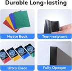 600 Count MTG Card Sleeves, 6 Colors Matte Card Sleeves, Standard Magic Cards - Image 2