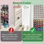 2pack Acrylic Paint Organizer 49 Holes Craft Paint Storage - Image 6