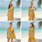 E-Tailor® Hand-Block Printed Pre-Cut Floral Cotton Fabric - Image 8