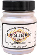 Jacquard Lumiere 2.25oz Fabric Paint Hi Lite Blue by Jacquard