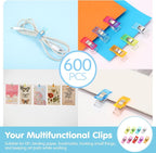 Beeveer 600 Sewing Clips for Fabric and Quilting - Image 6