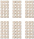 Furnigear Felt Furniture Pads for Hardwood Floors - Self Adhesive Chair Felt Pads, Floor Protector for Furniture Feet, Furniture Sliders Moving Your Furniture Smoothly - Anti Scratch 108 Pcs 1" Round