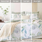 LEMIROE Botanical Cotton Comforter Twin Size - Image 6