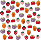 FINGERINSPIRE 50PCS Crochet Appliques 5 Style Fruit Sew On Patch Strawberry by FINGERINSPIRE