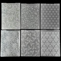 6 Pcs Plastic Embossing Folder Template Love Stars and Flowers Texture A6 Size by Unknown
