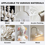 Pearlescent Acrylic Paint, 300ml/10.2oz Non Toxic Waterproof Metallic Pearl - Image 5