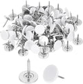uxcell 150Pcs Upholstery Tacks, 11mmx13mm Flat Head Thumb Tack Decorative by uxcell