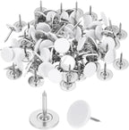 uxcell 150Pcs Upholstery Tacks, 11mmx13mm Flat Head Thumb Tack Decorative by uxcell