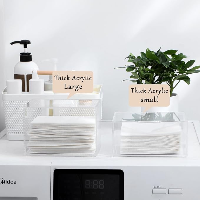 rejomiik Large Dryer Sheet Holder, Dryer Sheet Dispenser - Image 2