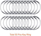 Paxcoo 100 Pcs Metal Swivel Lanyard Snap Hook - Image 3