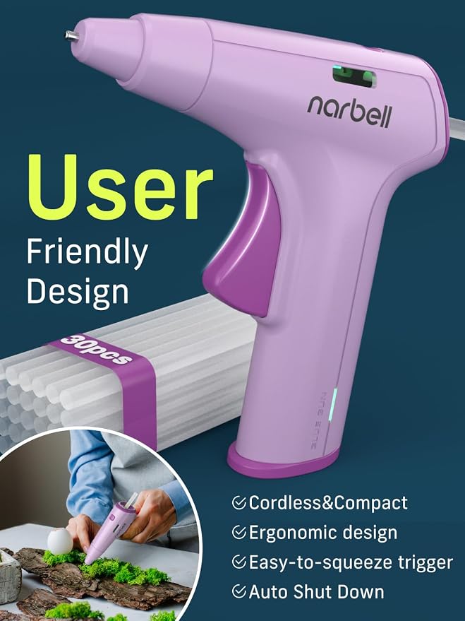 Narbell Cordless Hot Glue Gun - Image 4