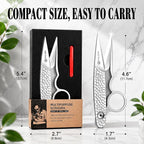 Premium Sewing Scissors, Sharp Precision Thread Snips - Image 3