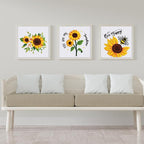 Louise Maelys 3 Sets Sunflowers Embroidery Kit - Image 7