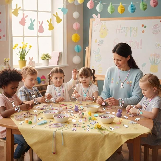 Landical 50 Pcs Easter Cute Charms - Image 7
