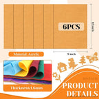 IONTACH 9" X 12" Soft Felt Sheets 1.6mm Thick | Felt Fabric - Image 3