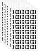 HARFINGTON 5 Sheet/800pcs Rhinestone Adhesive Stickers Self Adhesive Acrylic by HARFINGTON