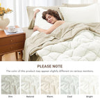 MUXHOMO 7 Pieces Full Comforter Set, Reversible Bed in a Bag Full Size - Image 4