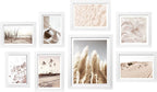 ArtbyHannah Gallery Wall Frame Set, 8 Pack Picture Frames Collage Wall Art Decor by ArtbyHannah