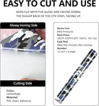 FUNKAKA Camo Army Grey HTV Heat Transfer Vinyl Rolls, Stretchy PU HTV Vinyl - Image 2
