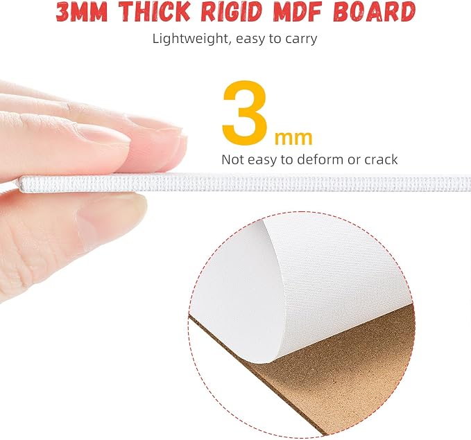 Simetufy 64 Pack Canvas Boards for Painting 8 x 10 inch, Bulk Blank Canvas for - Image 4