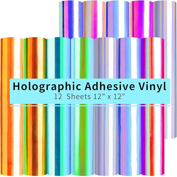 HTVRONT Holographic Vinyl by HTVRONT