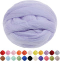 JeogYong Needle Felting Wool, 3.53oz Wool Roving Chunky Wool Yarn, by JeogYong