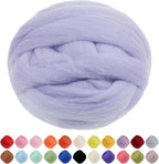 JeogYong Needle Felting Wool, 3.53oz Wool Roving Chunky Wool Yarn, by JeogYong