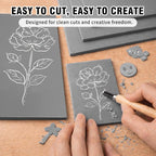 Falling in Art Professional Soft Linoleum Carving Block, 9 Inches by 12 Inches - Image 3