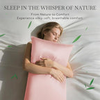 MR&HM Pillow Cases Queen Size Set of 2, Cooling Pillow Case - Image 2