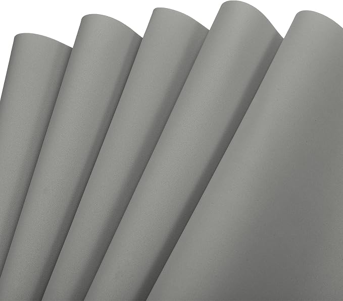 MECCANIXITY EVA Foam Sheets Grey 19.7 Inch x 19.7 Inch 1mm Thick Crafts Foam by MECCANIXITY