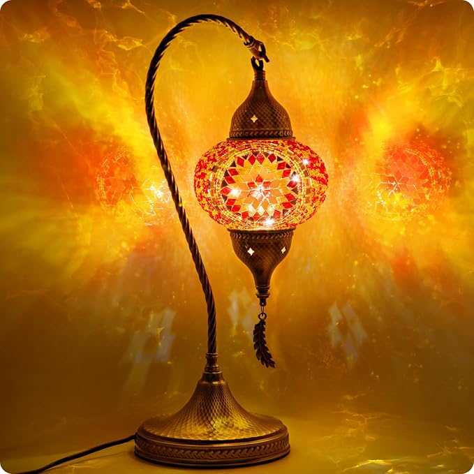 Yarra-Decor Turkish Moroccan Mosaic Table Lamp by Yarra-Decor