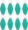 8PCS Motel Keychain Blank Hotel Key Tags Holder by PPhtony