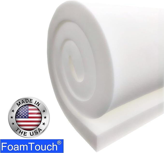 FoamTouch Upholstery Foam Cushion High Density, Made In USA - Image 3
