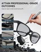 Light Gold Eyeglass Frame Touch Up Paint Pen, All-in-One Touch Up Kit - Image 3