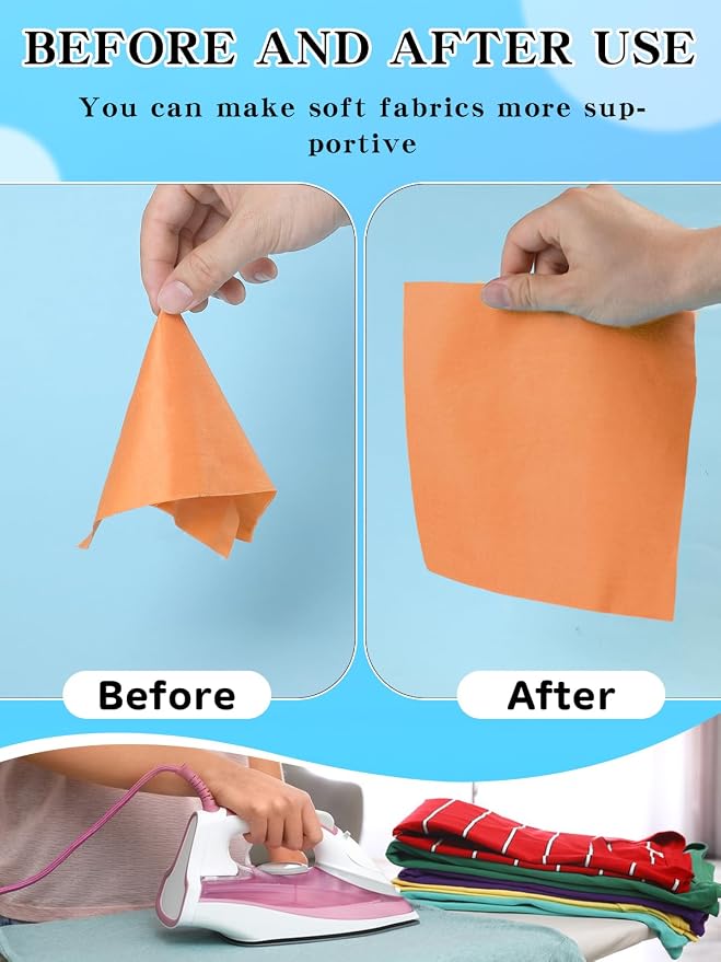 Black Lightweight Fusible Interfacing - Image 5
