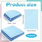 Felt Sheets for Crafts 9PCS 11.8 * 7.9in Wool Stiff Felt Sheets Soft Fabric - Image 2