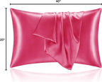 BEDELITE Satin Pillowcase for Hair and Skin, Super Soft and Cooling Similar to - Image 8