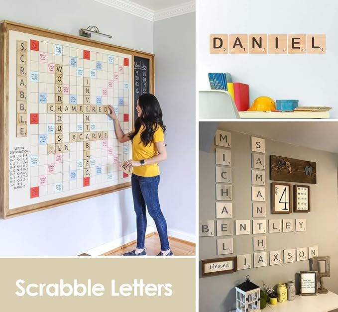 ilauke Wood Squares 5x5 Inch, Wooden Squares - Image 6