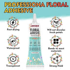 Floral Glue, Boutonnieres, Fabric and Wedding Craft Supplies, Fast Drying - Image 2